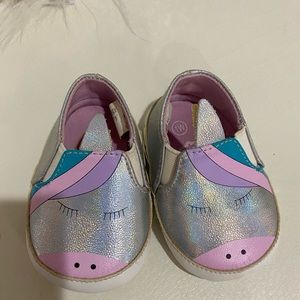 Newborn girl shoes unicorn size 1-3 months